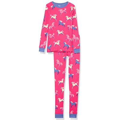 F22FHK204O Hatley Organiczna Bawełniana Długi Rękaw Nadruk Piżama Zestaw Pijama Dziewczęca, Konie Dreamland, 24 miesi?cy F22FHK204O Hatley Organiczna Bawełniana Długi Rękaw Nadruk Piżama Zestaw Pijama Dziewczęca, Konie Dreamland, 24 miesi?cy