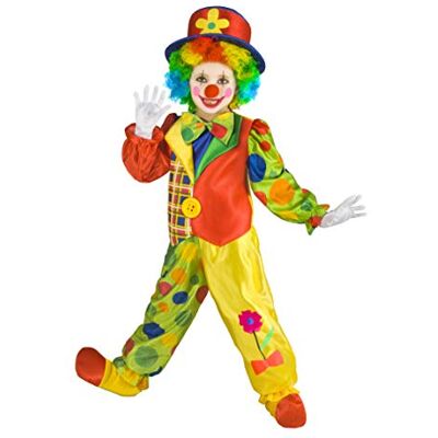 61433.3+ Ciao Clown kostium klauna, wielokolorowy, 3-4 lata 61433.3+ Ciao Clown kostium klauna, wielokolorowy, 3-4 lata