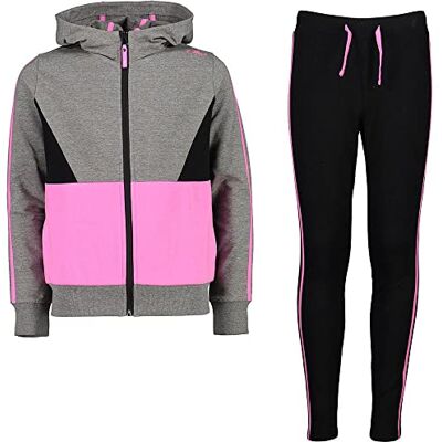 31D4635M CMP Melange Stretch Fleece Tracksuit Set Bluza Spodnie z podwójną wstawką Chłopiec, Mel dymu., 98 31D4635M CMP Melange Stretch Fleece Tracksuit Set Bluza Spodnie z podwójną wstawką Chłopiec, Mel dymu., 98