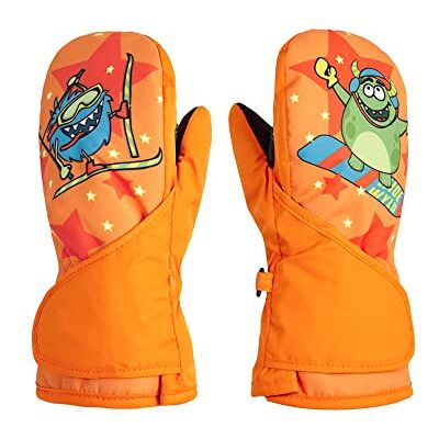 801979 Ziener Unisex – Babys LEMMI rękawice narciarskie, nowe pomarańczowe, 80 cm 801979 Ziener Unisex – Babys LEMMI rękawice narciarskie, nowe pomarańczowe, 80 cm