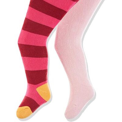 498839-900 Playshoes Uniseks ciepłe zimowe rajstopy termiczne z pierścieniem blokowym (2 sztuki), różowy (original 900), 74/80 cm 498839-900 Playshoes Uniseks ciepłe zimowe rajstopy termiczne z pierścieniem blokowym (2 sztuki), różowy (original 900), 74/80 cm