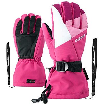 801928 Ziener Dziecięce rękawice narciarskie LANI GTX glove junior, różowe kwiaty, 7,5 (XL) 801928 Ziener Dziecięce rękawice narciarskie LANI GTX glove junior, różowe kwiaty, 7,5 (XL)