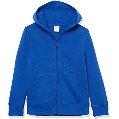 BAE50012FL18-RB-XS (4-5) Amazon Essentials Bluzy z kapturem Niebieska bluza z zamkiem błyskawicznym, XS, polar BAE50012FL18-RB-XS (4-5) Amazon Essentials Bluzy z kapturem Niebieska bluza z zamkiem błyskawicznym, XS, polar