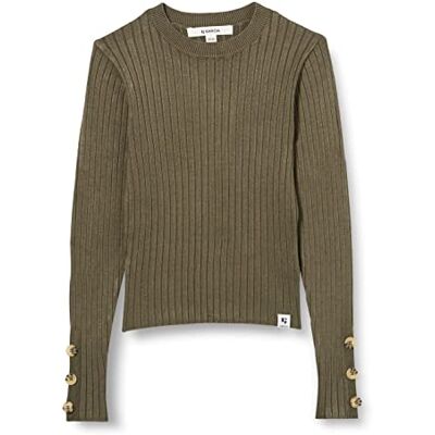 U22443 Garcia Dziewczęcy sweter, oliwkowy, 134 cm U22443 Garcia Dziewczęcy sweter, oliwkowy, 134 cm