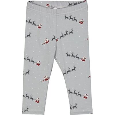 1533039500 Müsli by Green Cotton Legginsy Santa dla chłopców, Jasminowy niebieski/Mystery Blue/Balsam Cream, 68 1533039500 Müsli by Green Cotton Legginsy Santa dla chłopców, Jasminowy niebieski/Mystery Blue/Balsam Cream, 68