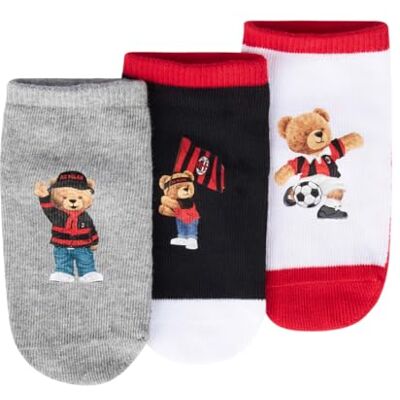 SCKKIDPCK AC Milan skarpetki dla dorosłych, dzieci i nastolatków, średnie i długie skarpety, oficjalny produkt, wiele kolorów i rozmiarów SCKKIDPCK AC Milan skarpetki dla dorosłych, dzieci i nastolatków, średnie i długie skarpety, oficjalny produkt, wiele kolorów i rozmiarów