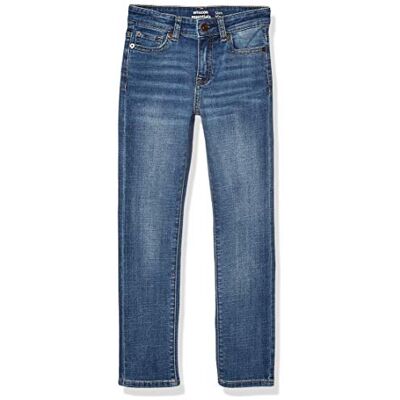 BAE55002F18-DLW-10S Amazon Essentials Dżinsy chłopięce, wąski krój, stretch denim, lekkie spranie, rozmiar 10 Slim BAE55002F18-DLW-10S Amazon Essentials Dżinsy chłopięce, wąski krój, stretch denim, lekkie spranie, rozmiar 10 Slim