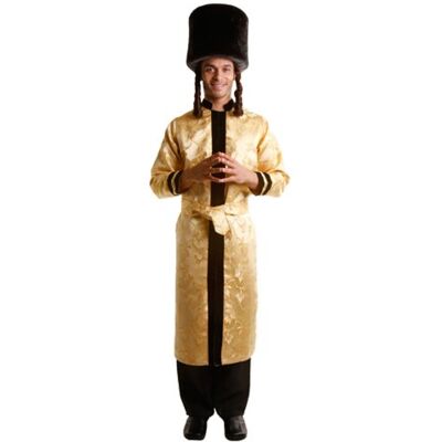 Dress Up America 352-S Szlafrok Wielki Rabbi, wielokolorowy, mały (Wist: 91-99, wysokość: 160-165 cm, Wewnętrzna szw: 69-74 cm) Dress Up America 352-S Szlafrok Wielki Rabbi, wielokolorowy, mały (Wist: 91-99, wysokość: 160-165 cm, Wewnętrzna szw: 69-74 cm)