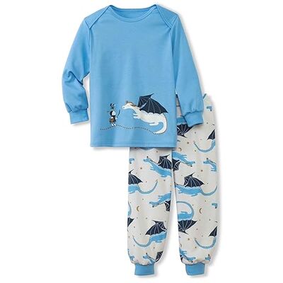 C5187952380- CALIDA Chłopięca Toddlers Dragon piżamy, kolor niebieski C5187952380- CALIDA Chłopięca Toddlers Dragon piżamy, kolor niebieski