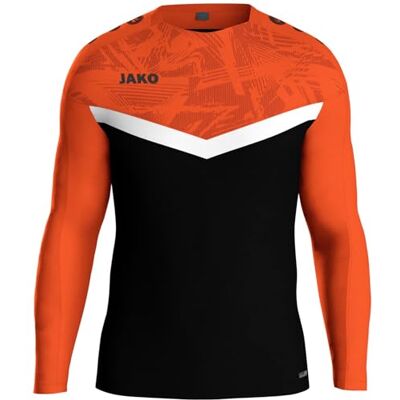 8824 JAKO Iconic dziecięca bluza dla chłopców i dziewczynek – oddychająca bluza sportowa unisex z ocieplającą polarową stroną wewnętrzną, maksymalna swoboda ruchów 8824 JAKO Iconic dziecięca bluza dla chłopców i dziewczynek – oddychająca bluza sportowa unisex z ocieplającą polarową stroną wewnętrzną, maksymalna swoboda ruchów