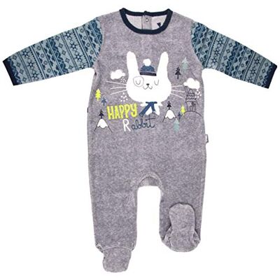 Petit Béguin Piżama Baby Velours Snowfox – rozmiar – 9 miesięcy (74 cm) Petit Béguin Piżama Baby Velours Snowfox – rozmiar – 9 miesięcy (74 cm)