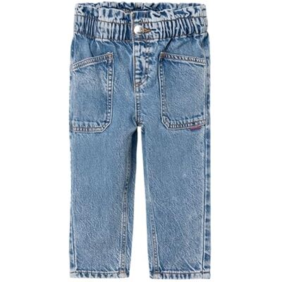 13230740-4487134 NAME IT Dziewczęce dżinsy Baggy Fit, niebieski (medium blue denim), 104 13230740-4487134 NAME IT Dziewczęce dżinsy Baggy Fit, niebieski (medium blue denim), 104