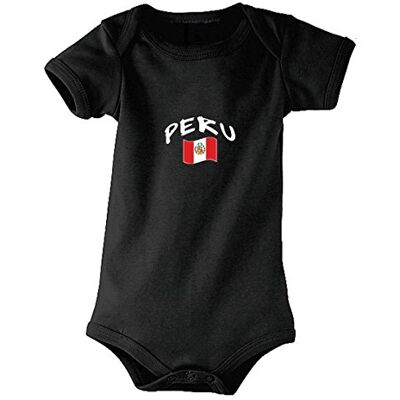 5060542529686 Supportershop dziecięcy peru body niemowlęce Czarny 18-24 Months 5060542529686 Supportershop dziecięcy peru body niemowlęce Czarny 18-24 Months