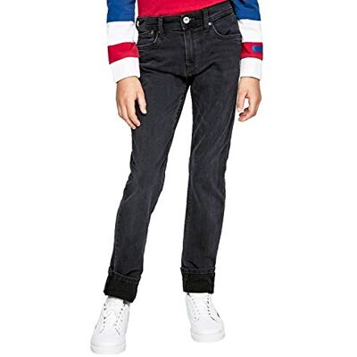 PB200527WL0 Pepe Jeans Dżinsy chłopięce, Czarny (denim Wl0), 9-10 Lata PB200527WL0 Pepe Jeans Dżinsy chłopięce, Czarny (denim Wl0), 9-10 Lata