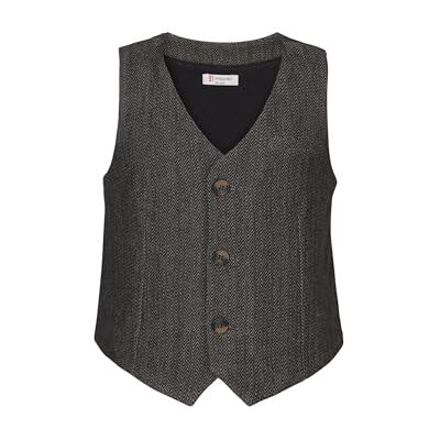 4580312 Noppies Chłopcy Gilet Gaillard sweter, Phantom P008, 134 4580312 Noppies Chłopcy Gilet Gaillard sweter, Phantom P008, 134