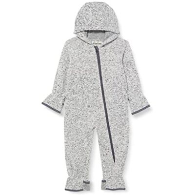 421010-33 Playshoes Kombinezon z Dzianiny z Polaru, Szary (Grau 33), Rozmiar 86 421010-33 Playshoes Kombinezon z Dzianiny z Polaru, Szary (Grau 33), Rozmiar 86