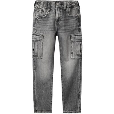 13237339-4681847 Name it kids Nkmsilas Tap Cargo dżinsy chłopięce 6650-Az Noos, Medium Grey Denim, 158 13237339-4681847 Name it kids Nkmsilas Tap Cargo dżinsy chłopięce 6650-Az Noos, Medium Grey Denim, 158