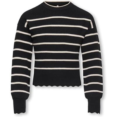 15352797-4809304 Kogibi Ls O-Neck sweter Cp KNT Noos, czarny, 110-116 15352797-4809304 Kogibi Ls O-Neck sweter Cp KNT Noos, czarny, 110-116