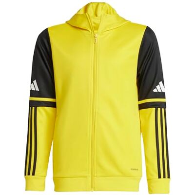 JP3386 adidas Uniseks dzieci Squadra25 Hoody Kids Sweatshirt, team yellow/black/white, 11-12 Years JP3386 adidas Uniseks dzieci Squadra25 Hoody Kids Sweatshirt, team yellow/black/white, 11-12 Years
