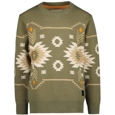 AW23KBN38001 Vingino Bluza chłopięca Mario, Kalamata Green, 10 lat AW23KBN38001 Vingino Bluza chłopięca Mario, Kalamata Green, 10 lat