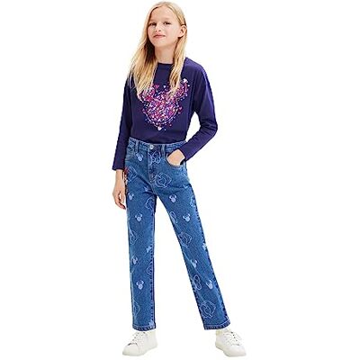 23WGDD07 Desigual Denim_DAP dżinsy dziewczęce, niebieski, 12 Lata 23WGDD07 Desigual Denim_DAP dżinsy dziewczęce, niebieski, 12 Lata
