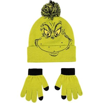 2200010578 CERDÁ LIFE'S LITTLE MOMENTS Zestaw Miękka czapka i rękawiczki Grinch Oficjalna licencja Odzież termiczna dla dzieci Idealny na zimno 2 sztuki, Standard (2 sztuki) Unisex Dzieci 2200010578 CERDÁ LIFE'S LITTLE MOMENTS Zestaw Miękka czapka i rękawiczki Grinch Oficjalna licencja Odzież termiczna dla dzieci Idealny na zimno 2 sztuki, Standard (2 sztuki) Unisex Dzieci