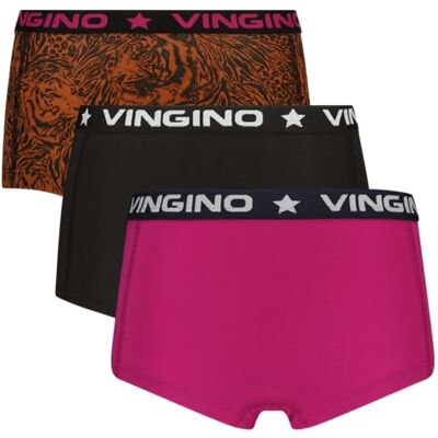 U234KGN72604 Vingino Dziewczęce majtki hipsterskie, Deep Black, 12 lat U234KGN72604 Vingino Dziewczęce majtki hipsterskie, Deep Black, 12 lat