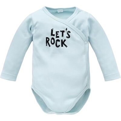 2211-01 Pinokio Bodysuit Wrapedaround Bielizna Dzieci Niemowlęta, Mint Lets Rock, 50 2211-01 Pinokio Bodysuit Wrapedaround Bielizna Dzieci Niemowlęta, Mint Lets Rock, 50