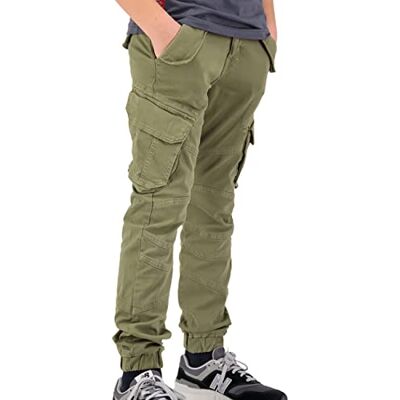 118704-11 Alpha Industries Combat Pant LW Spodnie codzienne dla dzieci i młodzieży Olive 118704-11 Alpha Industries Combat Pant LW Spodnie codzienne dla dzieci i młodzieży Olive