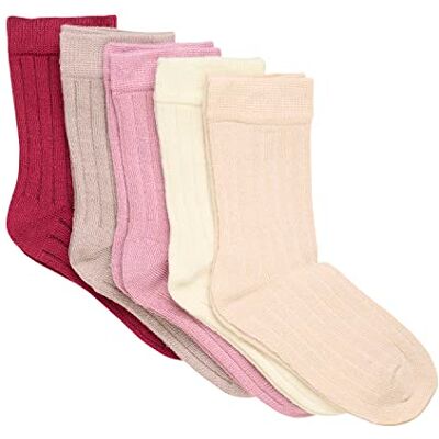 6166 MINYMO Unisex Kids Ankle Bamboo (5-pak) skarpetki z wiskozy bambusowej, Orchid Haze, 15 8, Orchid Haze, 15-18 6166 MINYMO Unisex Kids Ankle Bamboo (5-pak) skarpetki z wiskozy bambusowej, Orchid Haze, 15 8, Orchid Haze, 15-18