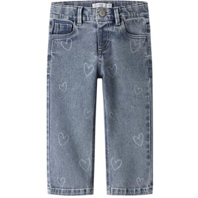 13237360-4692232 NAME IT Nmfrose Straight Laser Jeans 2583-Gy B, niebieski (medium blue denim), 110 13237360-4692232 NAME IT Nmfrose Straight Laser Jeans 2583-Gy B, niebieski (medium blue denim), 110