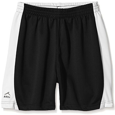 SSH-BKW-XL-BKW Trutex Szorty sportowe dla chłopców, Czarny (czarny/biały), XL SSH-BKW-XL-BKW Trutex Szorty sportowe dla chłopców, Czarny (czarny/biały), XL