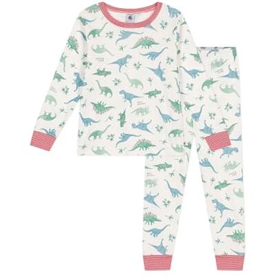 A0CQ701 Petit Bateau Piżamy dziecięce i chłopięce, biały/wielokolorowy, 24 miesi?cy A0CQ701 Petit Bateau Piżamy dziecięce i chłopięce, biały/wielokolorowy, 24 miesi?cy