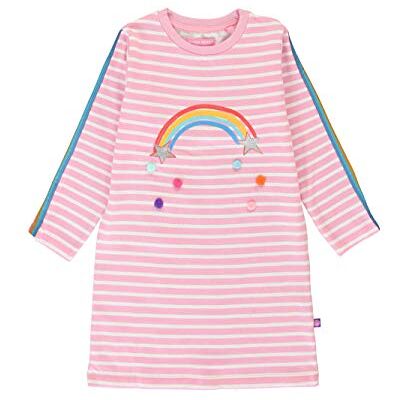 146555-110-PRISM PINK Cytryna Beret Dziewczynka Małe Dziewczynki Casual Dress, Sukienka Dziewczęca, Różowy (Pink), 104/110 cm 146555-110-PRISM PINK Cytryna Beret Dziewczynka Małe Dziewczynki Casual Dress, Sukienka Dziewczęca, Różowy (Pink), 104/110 cm