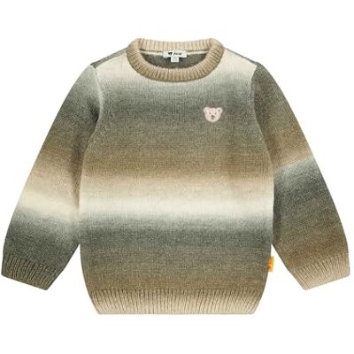 L002522118 Steiff Sweter EU rozmiar 122 sezamowy, sweter z długim rękawem, sweter dziecięcy, ciepły i wygodny, można prać w pralce, sesame, 122 L002522118 Steiff Sweter EU rozmiar 122 sezamowy, sweter z długim rękawem, sweter dziecięcy, ciepły i wygodny, można prać w pralce, sesame, 122