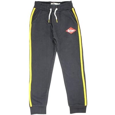 GLC70 PJ S2 Spodnie dresowe Lee Cooper chłopięce, czarny, 4 lat GLC70 PJ S2 Spodnie dresowe Lee Cooper chłopięce, czarny, 4 lat