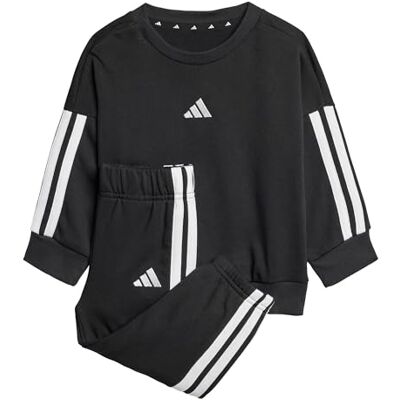 JD6481 adidas Uniseks niemowleta Essentials Jogger Track Suit, black/white, 0-3 Months JD6481 adidas Uniseks niemowleta Essentials Jogger Track Suit, black/white, 0-3 Months