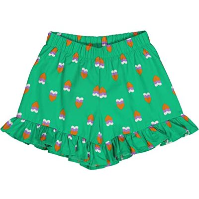 1532007100 Fred's World by Green Cotton Dziewczęce szorty Poplin Frill, Trawa, głęboka lawenda, mandarynka, 134 cm 1532007100 Fred's World by Green Cotton Dziewczęce szorty Poplin Frill, Trawa, głęboka lawenda, mandarynka, 134 cm