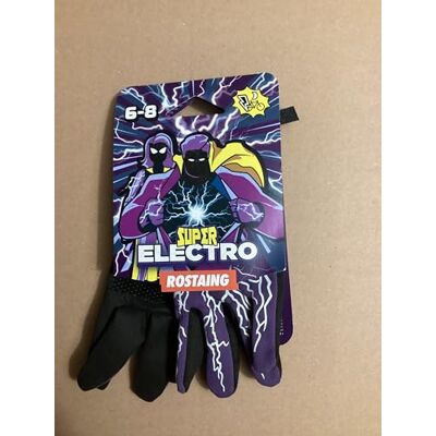 SUPERELECTRO-IT6-8 ROSTAING Dziecięce rękawiczki superbohaterskie SUPERELECTRO Para wszechstronnych rękawic fosforyzujących do aktywności nocnych, majsterkowania i wypoczynku na świeżym powietrzu, kolor fioletowy SUPERELECTRO-IT6-8 ROSTAING Dziecięce rękawiczki superbohaterskie SUPERELECTRO Para wszechstronnych rękawic fosforyzujących do aktywności nocnych, majsterkowania i wypoczynku na świeżym powietrzu, kolor fioletowy