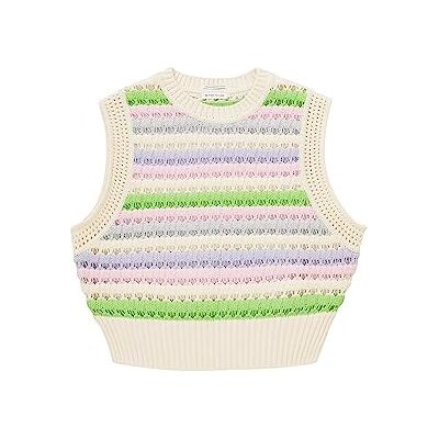 1037907 TOM TAILOR Dziewczęcy sweter w paski, 32556-różowy fioletowy wielokolorowy pasek, 176 cm 1037907 TOM TAILOR Dziewczęcy sweter w paski, 32556-różowy fioletowy wielokolorowy pasek, 176 cm