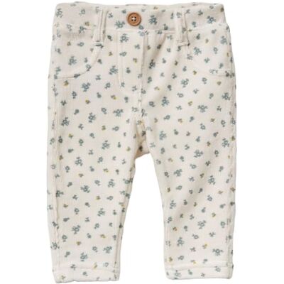 4NNFAE005 United Colors of Benetton spodnie, Kolor biały, 74 4NNFAE005 United Colors of Benetton spodnie, Kolor biały, 74