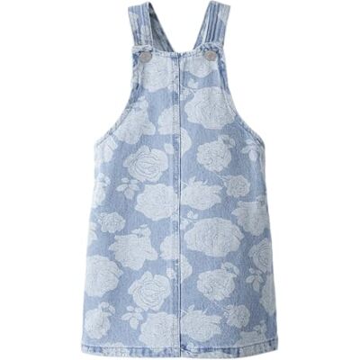 13249850-4880729 NAME IT Nmfsilla DNM Bib Skirt 2121-Za H, jasnoniebieski (light blue denim), 116 13249850-4880729 NAME IT Nmfsilla DNM Bib Skirt 2121-Za H, jasnoniebieski (light blue denim), 116