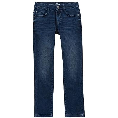 2132117 s.Oliver Spodnie jeansowe dla chłopców, Seattle Slim Fit Blue 140/BIG, niebieski, 140 2132117 s.Oliver Spodnie jeansowe dla chłopców, Seattle Slim Fit Blue 140/BIG, niebieski, 140