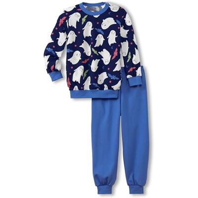 53179 CALIDA Toddlers Ghost zestaw piżamowy dla chłopców, Deep Cobalt, 80-86 53179 CALIDA Toddlers Ghost zestaw piżamowy dla chłopców, Deep Cobalt, 80-86