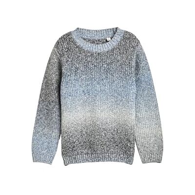 1047508 TOM TAILOR Dziecięcy sweter chłopięcy, 38535 Blue Gradient Knit Design, 128-134 1047508 TOM TAILOR Dziecięcy sweter chłopięcy, 38535 Blue Gradient Knit Design, 128-134