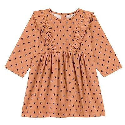 A08PV Petit Bateau Dziewczęca sukienka z długim rękawem , różowa Sienna/wielokolorowa, 3 miesiące, Rosa Sienna/wielokolorowy, 3 Miesiące A08PV Petit Bateau Dziewczęca sukienka z długim rękawem , różowa Sienna/wielokolorowa, 3 miesiące, Rosa Sienna/wielokolorowy, 3 Miesiące
