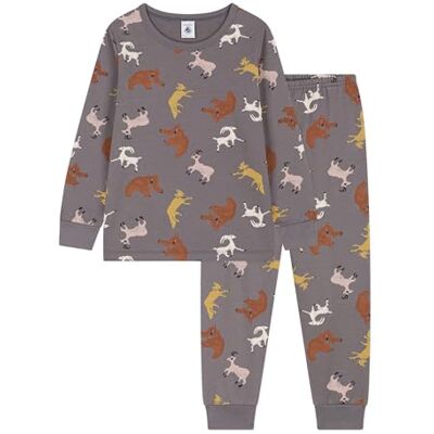 A083O Petit Bateau Piżama BON/MU2A Chłopiec, Bongris/Multico, 6 lat A083O Petit Bateau Piżama BON/MU2A Chłopiec, Bongris/Multico, 6 lat