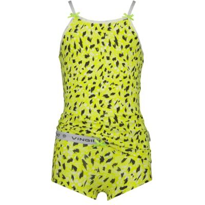 HS22KGN73101 Vingino Dziewczęcy G222-Dot Singlet Set, Jasny neonowy żółty, 98 HS22KGN73101 Vingino Dziewczęcy G222-Dot Singlet Set, Jasny neonowy żółty, 98