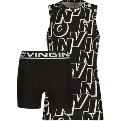 U234KBN73101 Vingino Bielizna chłopięca, Deep Black, XL U234KBN73101 Vingino Bielizna chłopięca, Deep Black, XL