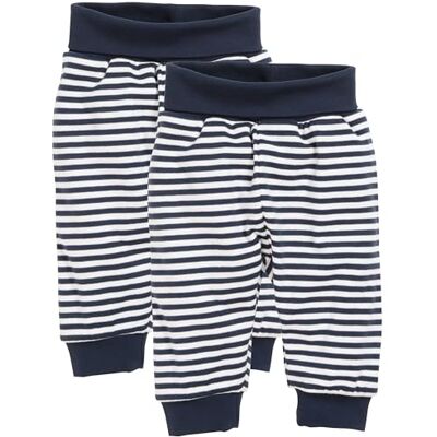 800912 Playshoes Sweat-Hose Jogging Ringel Marine 1 miesiąc (opakowanie 2) dla dzieci, Pierścień morski, 0 mesi 800912 Playshoes Sweat-Hose Jogging Ringel Marine 1 miesiąc (opakowanie 2) dla dzieci, Pierścień morski, 0 mesi